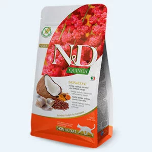 Farmina ND Cat - Quinoa Skin & Coat Arenque y Coco
