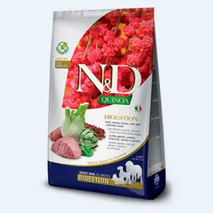 Farmina ND Dog - Quinoa Digestion All Breeds Cordero, Hinojo, Menta y Alcachofa